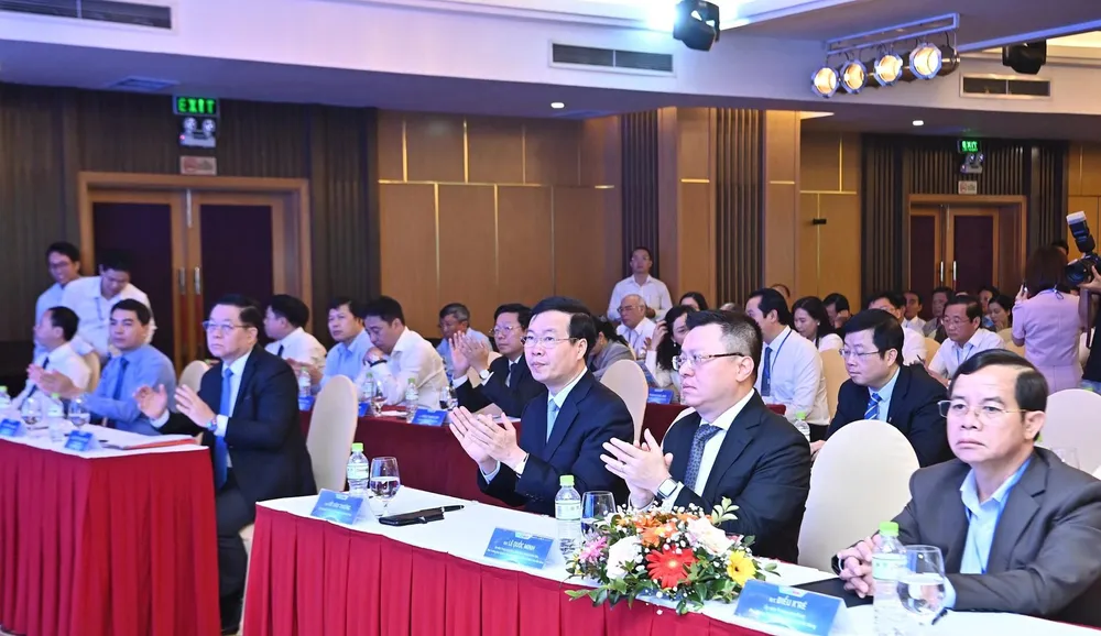 Thường trực Ban Bí thư Võ Văn Thưởng dự Hội nghị nâng cao chất lượng báo Đảng toàn quốc