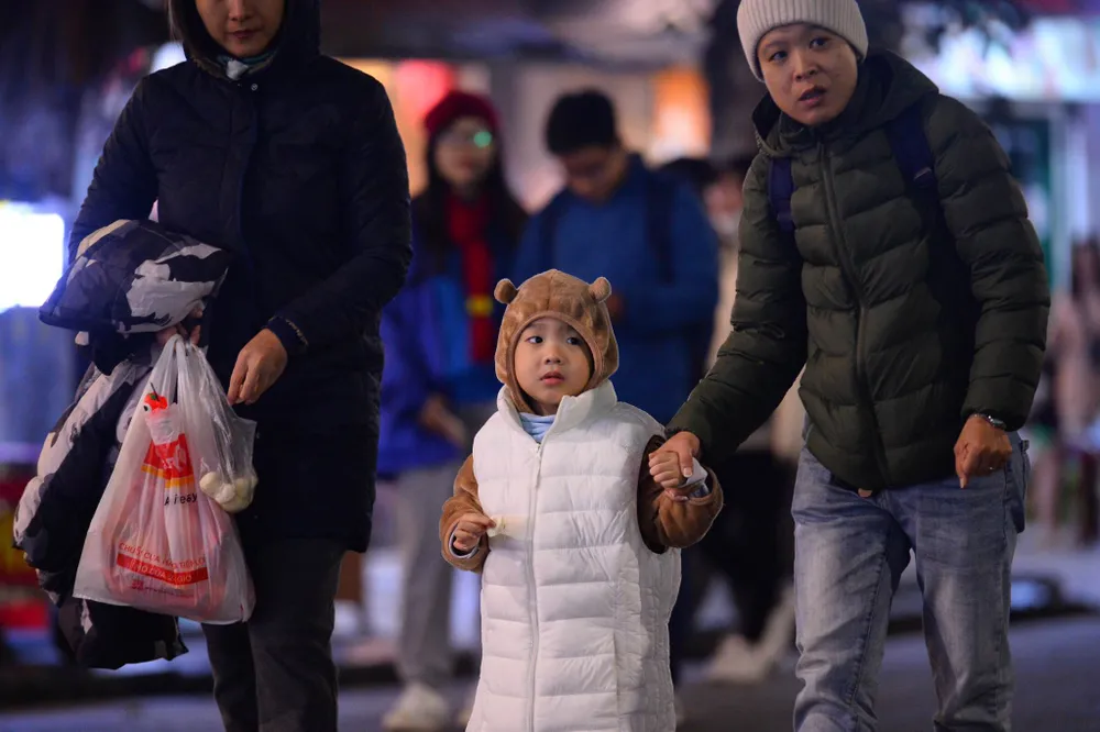 Kỳ nghỉ Tết Dương lịch là dịp để các gia đình sum vầy. Ảnh: PHI HÙNG Kỳ nghỉ Tết Dương lịch là dịp để các gia đình sum vầy. Ảnh: PHI HÙNG