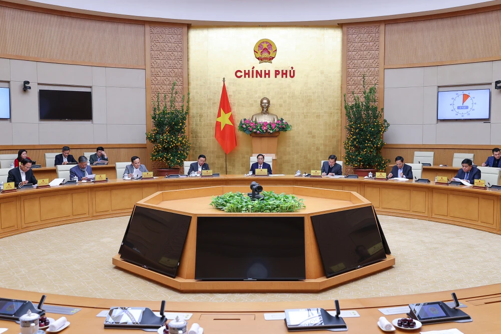 Quang cảnh hội nghị. Ảnh: VGP