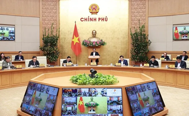 Toàn cảnh phiên họp thường kỳ tháng 1-2023. Ảnh: TTXVN Toàn cảnh phiên họp thường kỳ tháng 1-2023. Ảnh: TTXVN