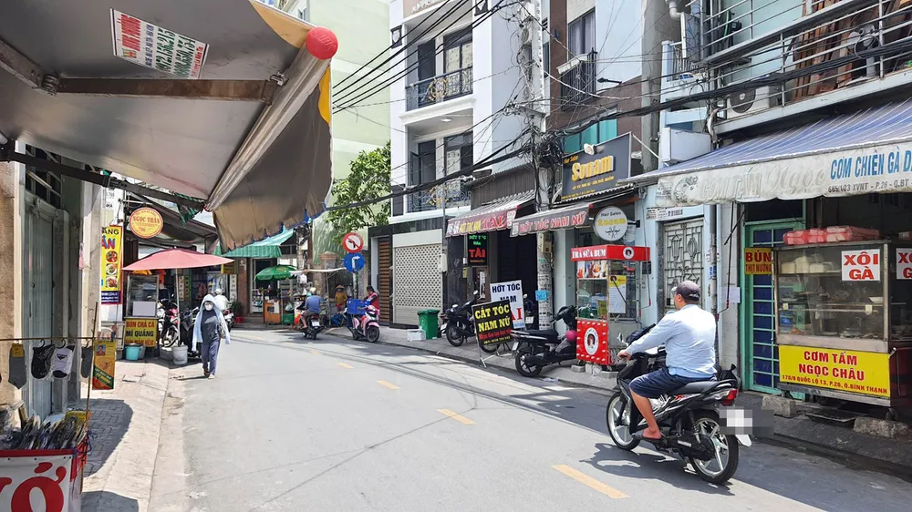 Khu vực xảy ra vụ việc. Ảnh: ĐC Khu vực xảy ra vụ việc. Ảnh: ĐC