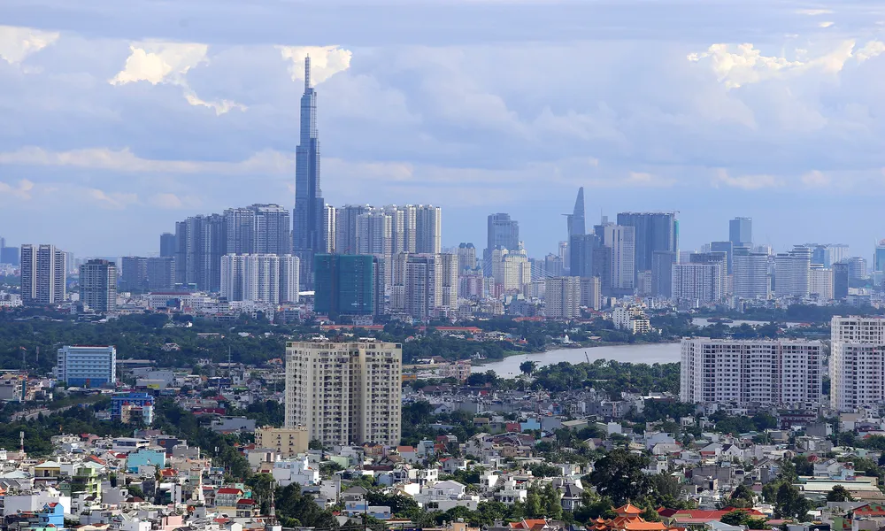 TP Thủ Đức được kỳ vọng trở thành cực tăng trưởng mới, là đô thị sáng tạo, tương tác cao, hạt nhân thúc đẩy kinh tế - xã hội của TP.HCM. Ảnh: HOÀNG GIANG