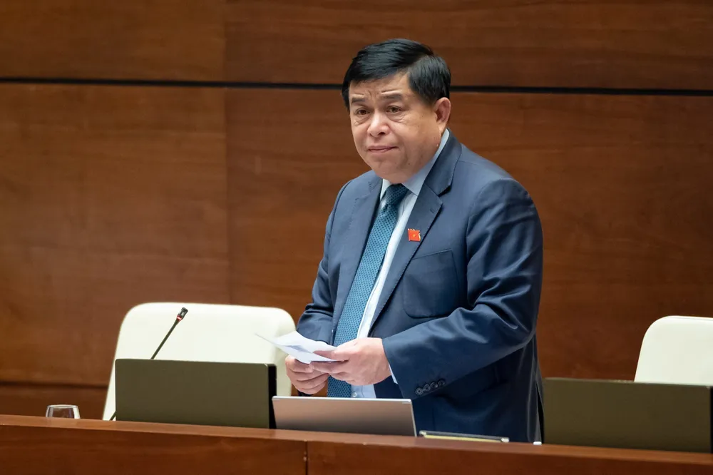 Bộ trưởng Bộ KH&amp;ĐT Nguyễn Chí Dũng. Ảnh: PHẠM THẮNG