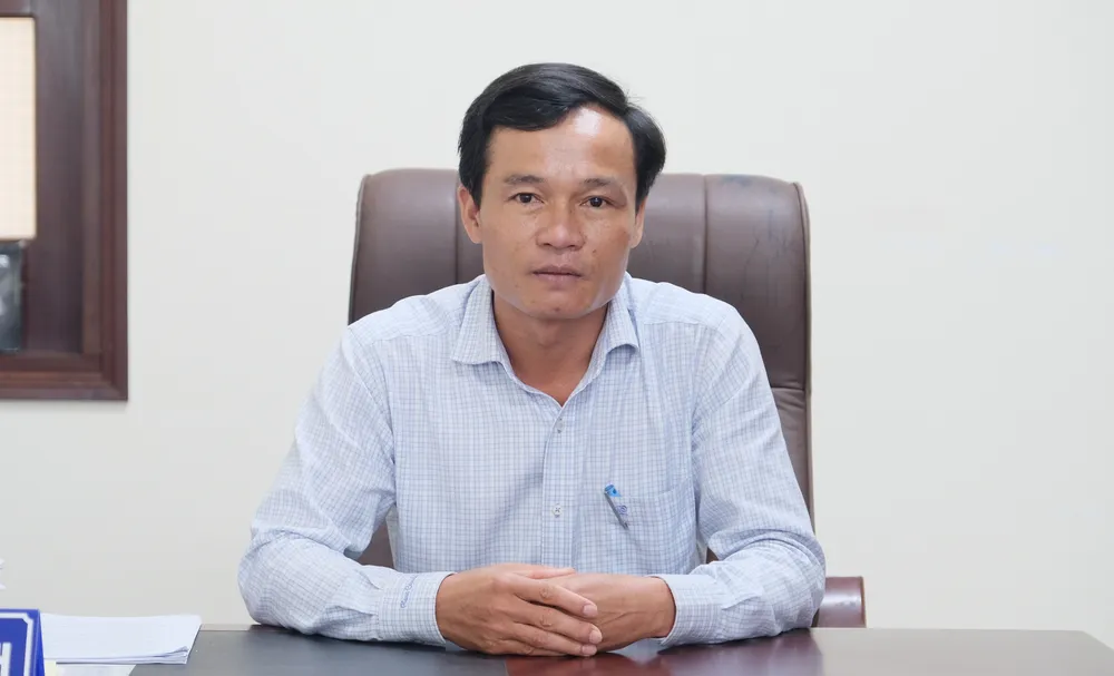 Ông Nguyễn Hữu Vinh, Phó Giám đốc Sở NN&amp;PTNT tỉnh Quảng Trị. Ảnh: QUỐC VŨ