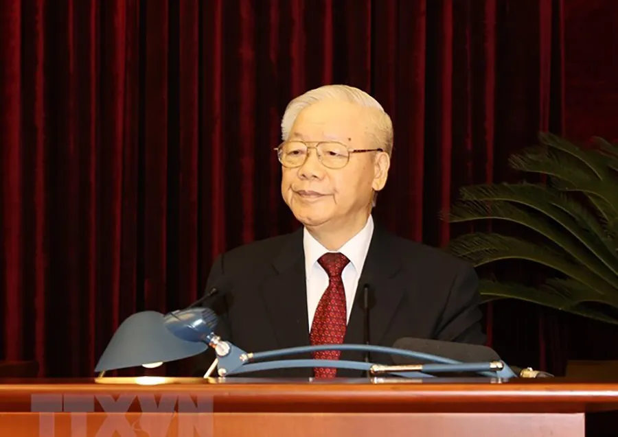 Tổng Bí thư Nguyễn Phú Trọng (1944-2024). Ảnh: TTXVN 14 phát ngôn ấn tượng của Tổng Bí thư Nguyễn Phú Trọng về phòng, chống tham nhũng, tiêu cực