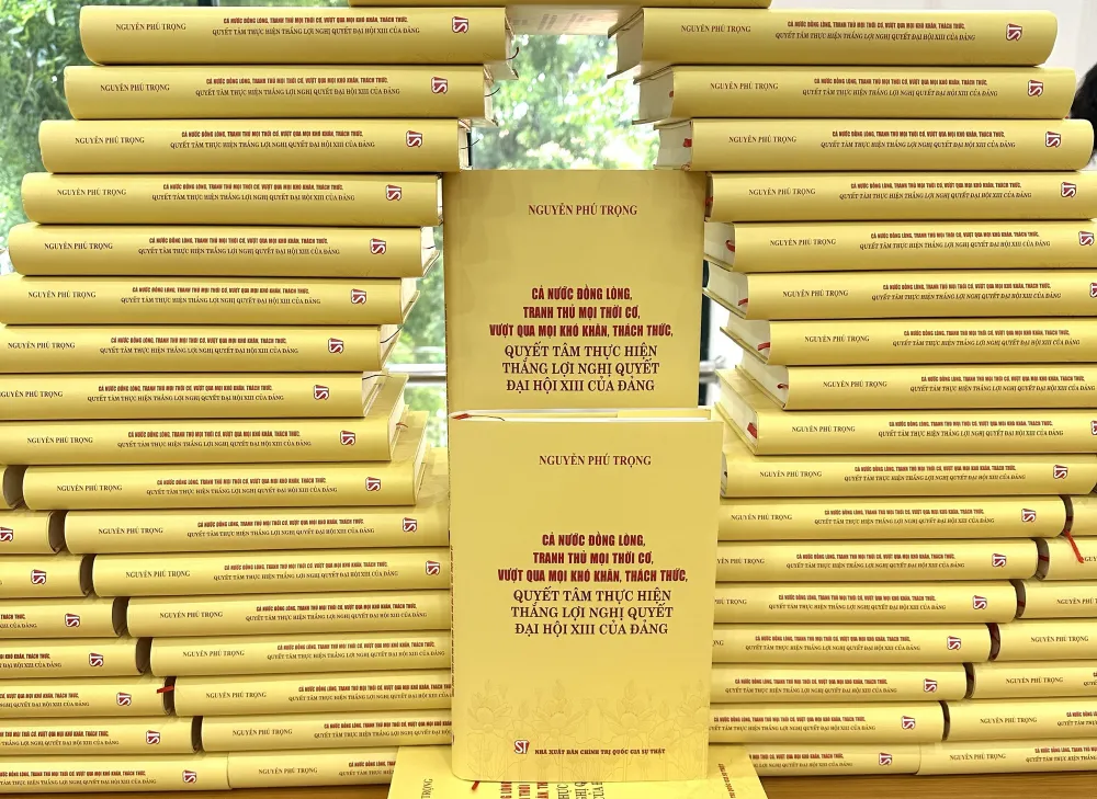 Ra mắt sách quý của Tổng Bí thư Nguyễn Phú Trọng
