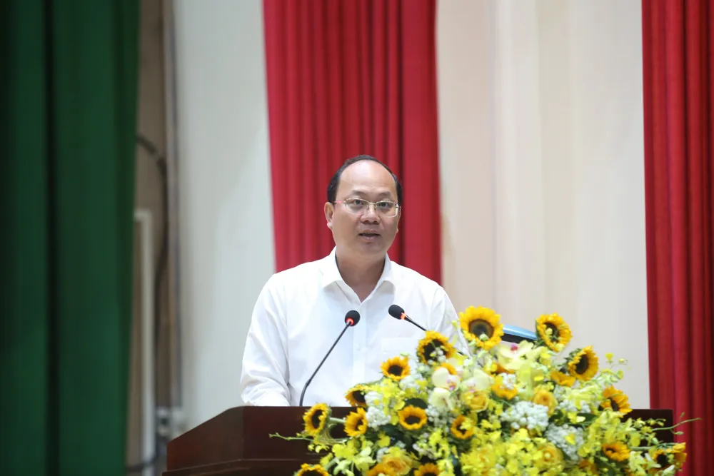 Ông Nguyễn Hồ Hải phát biểu chỉ đạo tại hội nghị. Ảnh: NT cong-an-tpchm-noi-ve-toi-pham-ma-tuy-trong-giai-doan-hien-nay-8108-7661.jpg