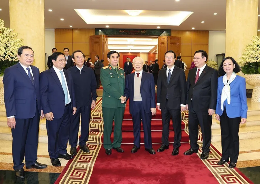 Tổng Bí thư: Báo cáo chính trị Đại hội 14 phải là trung tâm, kết tinh tầm cao trí tuệ của toàn Đảng