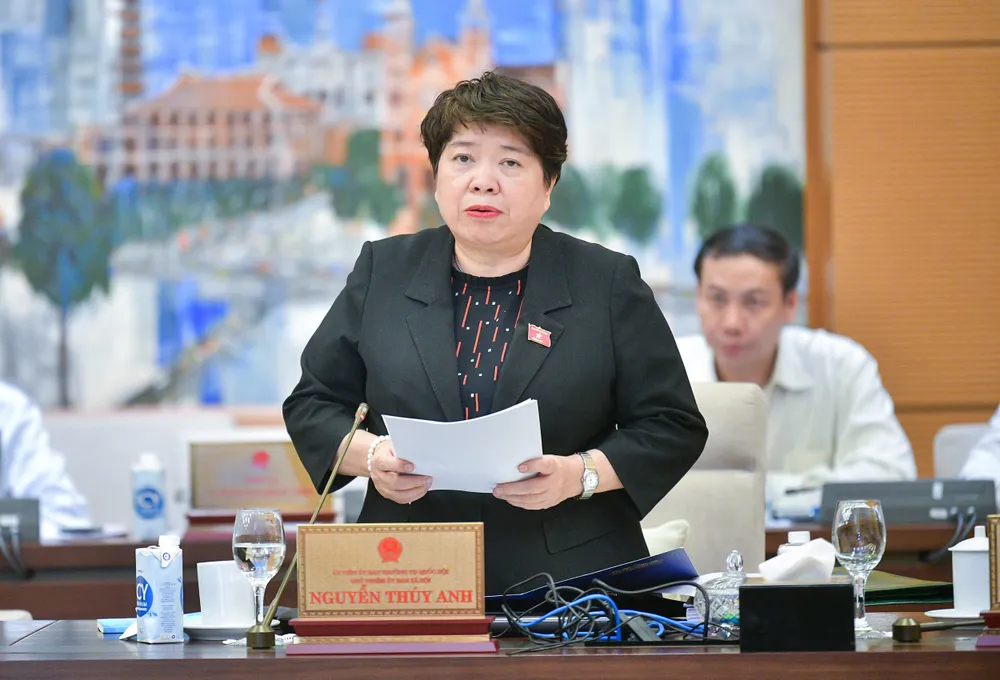 Chủ nhiệm Uỷ ban Xã hội của Quốc hội Nguyễn Thúy Anh. Ảnh: NGHĨA ĐỨC Kinh doanh thuốc qua thương mại điện tử: Cần phải được luật hóa