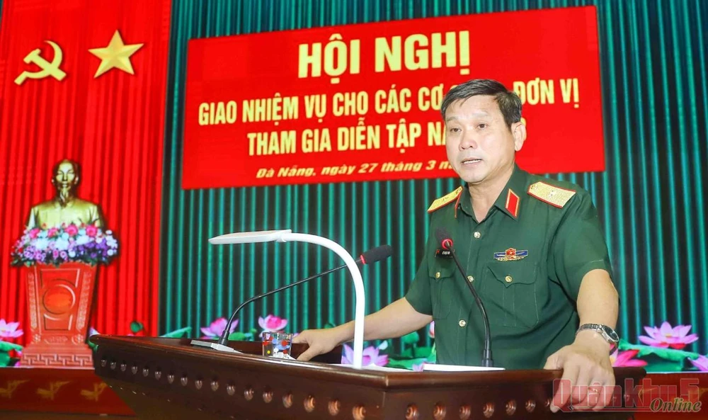 Thiếu tướng Lê Ngọc Hải. Ảnh: QUÂN KHU 5 3 tướng quân đội được bổ nhiệm lại, kéo dài thời gian giữ chức vụ