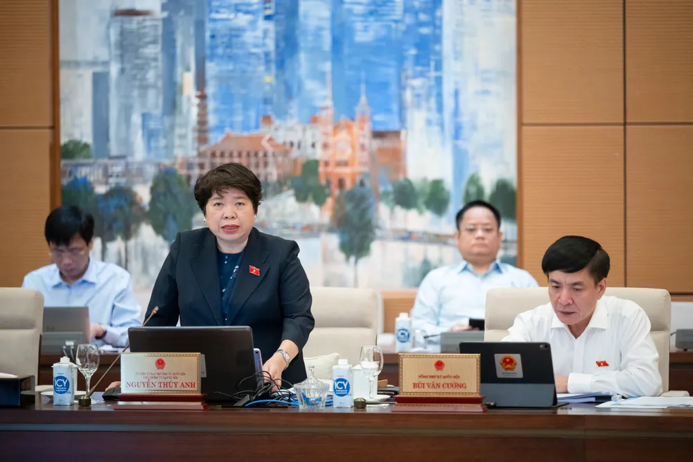 Chủ nhiệm Ủy ban Xã hội Nguyễn Thúy Anh. Ảnh: PHẠM THẮNG pham-thuy-anh.jpeg
