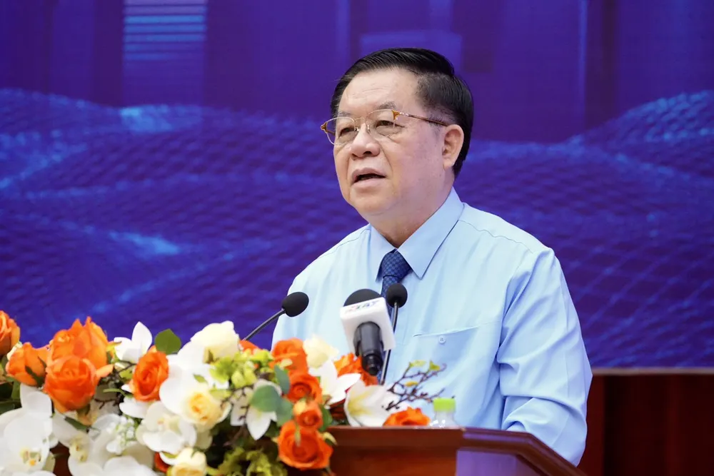 Ông Nguyễn Trọng Nghĩa, Trưởng Ban Tuyên giáo Trung ương. Ảnh: THUẬN VĂN ong-nguyen-trong-nghia-thuan-van.jpg