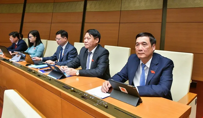Các đại biểu tham dự Kỳ họp 7, Quốc hội khoá XV. Ảnh: QH Quốc hội sẽ chất vấn về chính sách cho nghệ sĩ, vận động viên thể thao?