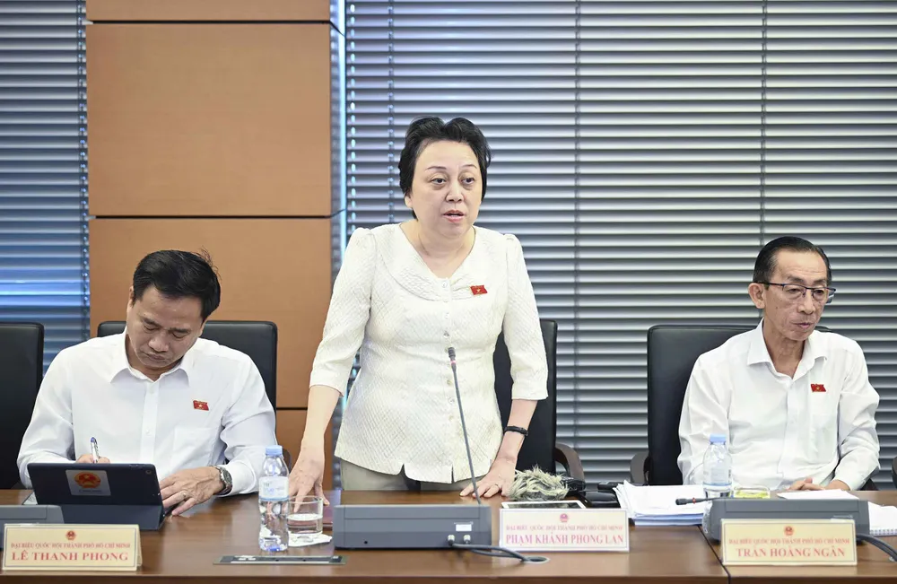 Đại biểu Phạm Khánh Phong Lan. Ảnh: QH pham-khanh-phong-lan.jpg