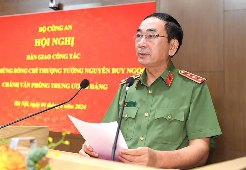 Thứ trưởng Bộ Công an Trần Quốc Tỏ. Ảnh: BCA thuong-tuong-tran-quoc-.jpeg