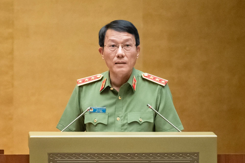 Thượng tướng Lương Tam Quang, tân Bộ trưởng Bộ Công an. Ảnh: PHẠM THẮNG bo-truong-cong-an-luong-tam-quang.jpg