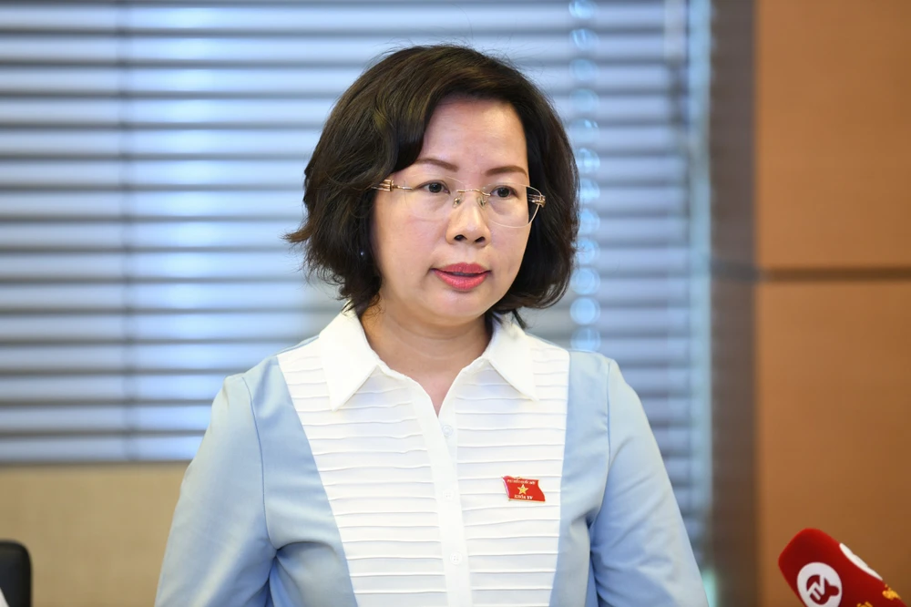 Đại biểu Bùi Huyền Mai (đoàn Hà Nội). Ảnh: QH bui-huyen-mai-ha-noi.jpg