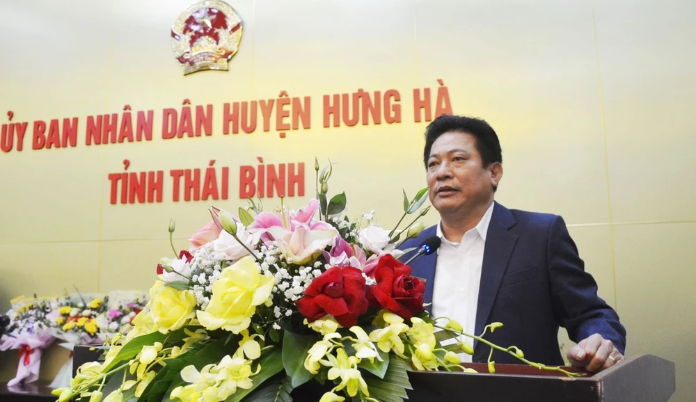 Phó Giám đốc Sở KH&CN Thái Bình Nguyễn Xuân Dương. Bắt Phó Giám đốc Sở KH&CN tỉnh Thái Bình