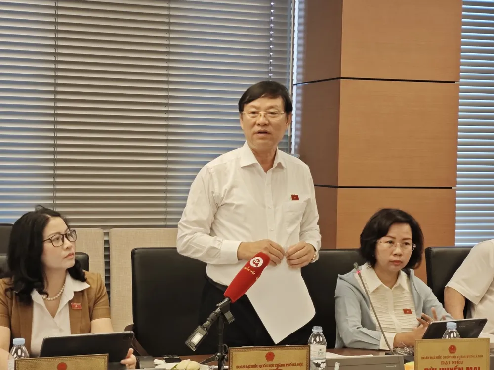 Chánh án TAND TP Hà Nội Nguyễn Hữu Chính. Ảnh: QH Chanh-an-tand-cap-cao-ha-noi.jpg