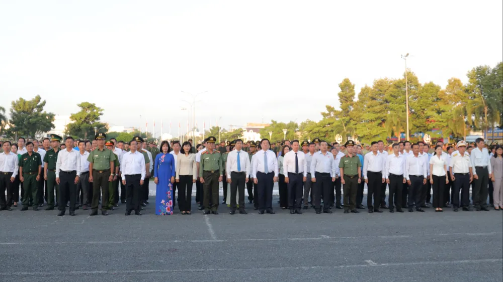 Trưởng ban Tuyên giáo Trung ương dự Lễ ra mắt lực lượng tham gia bảo vệ ANTT tỉnh Tây Ninh