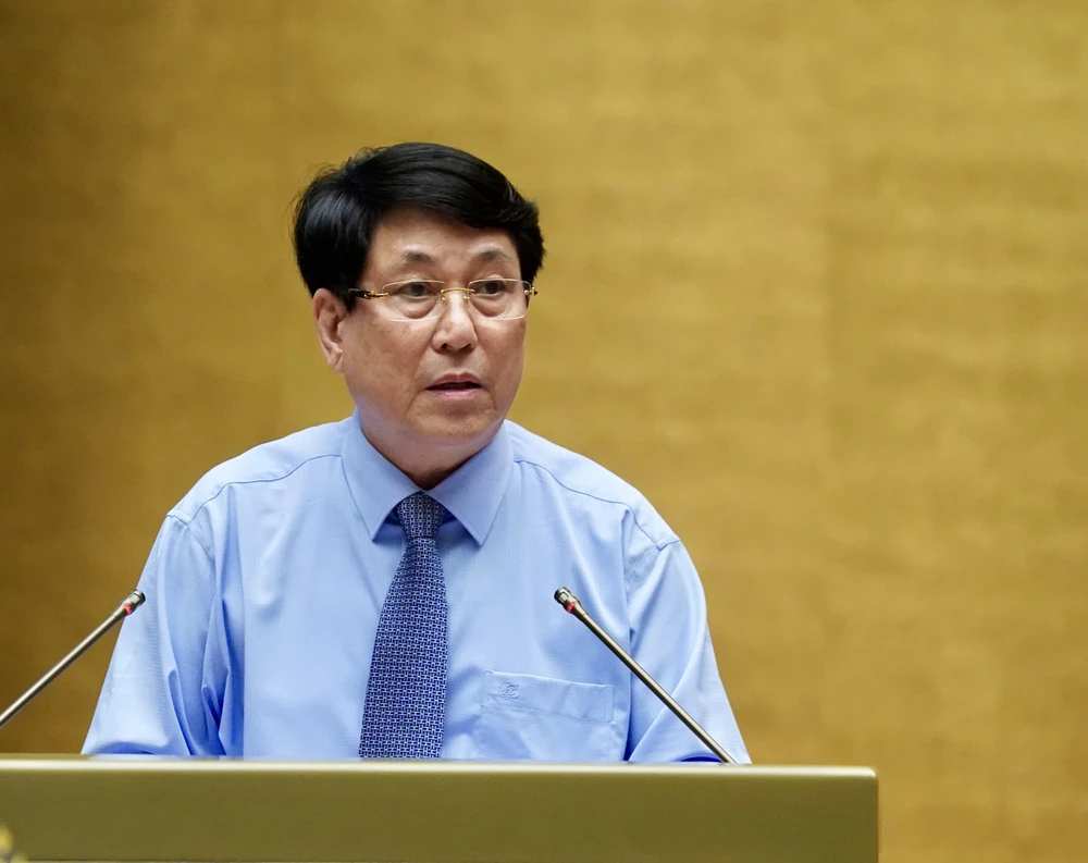 Thường trực Ban Bí thư Lương Cường yêu cầu cần tập trung lãnh đạo, chỉ đạo thực hiện tốt năm vấn đề; các cấp ủy nắm chắc 7 yêu cầu và 6 nội dung theo Chỉ thị 35. Ảnh: PT Thường trực Ban Bí thư Lương Cường: Công tác nhân sự phải chặt chẽ, chọn đúng người