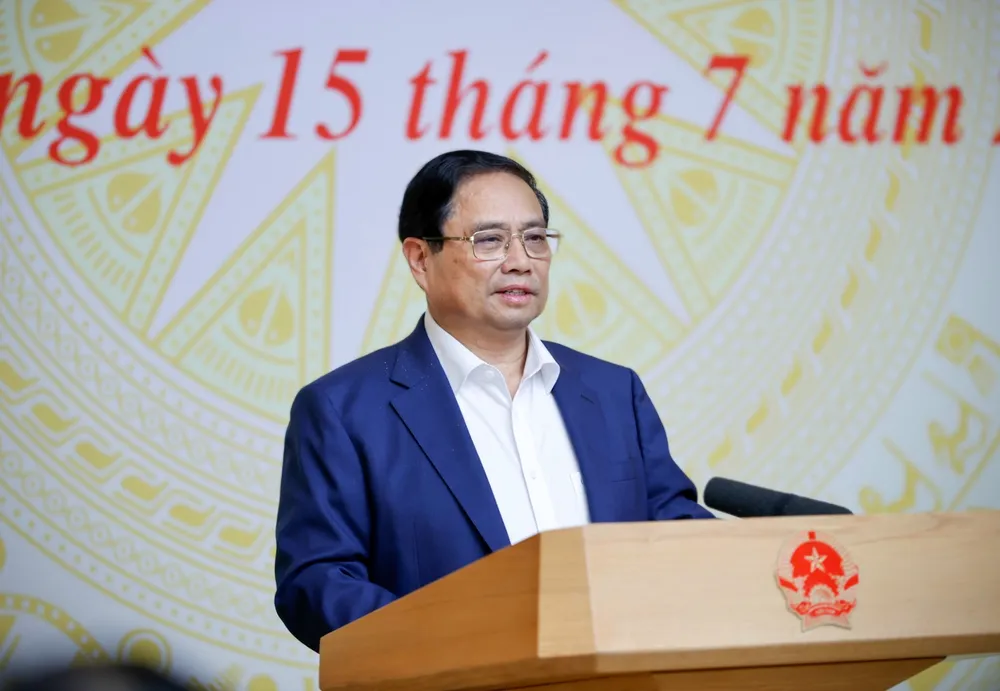 Thủ tướng Phạm Minh Chính phát biểu tại phiên họp thứ 8 của Ban Chỉ đạo cải cách hành chính của Chính phủ. Ảnh: NHẬT BẮC Đã có nhiều chuyển biến trong kiện toàn vị trí việc làm, cải cách tiền lương thủ tướng phạm minh chính