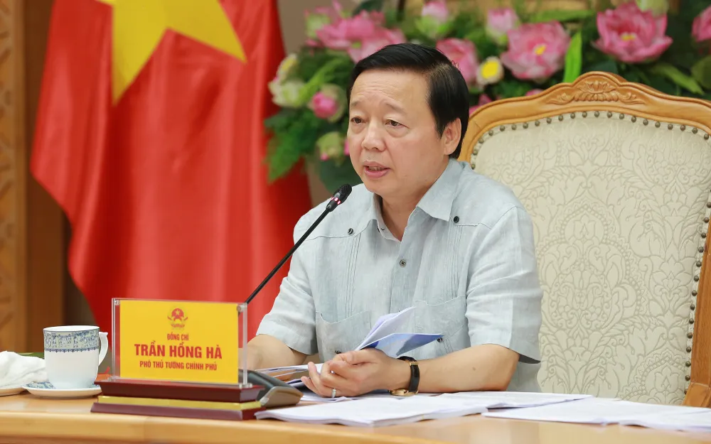 Phó Thủ tướng Trần Hồng Hà. Ảnh: MINH KHÔI Kiến nghị có cơ chế ưu đãi đặc thù khi tham gia cải tạo chung cư cũ