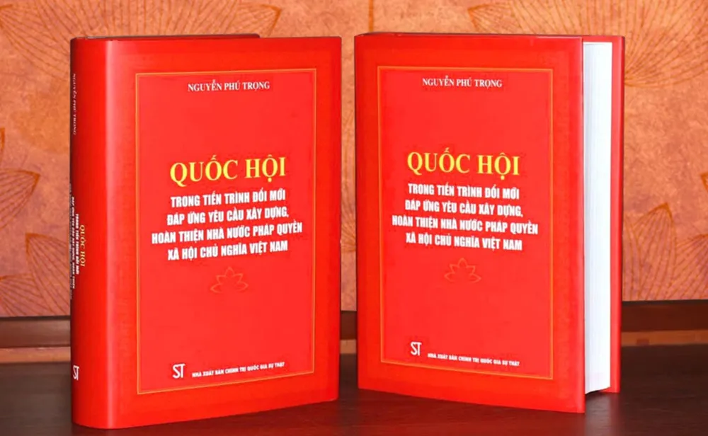 Ra mắt cuốn sách mới của Tổng Bí thư Nguyễn Phú Trọng viết về hoạt động của Quốc hội
