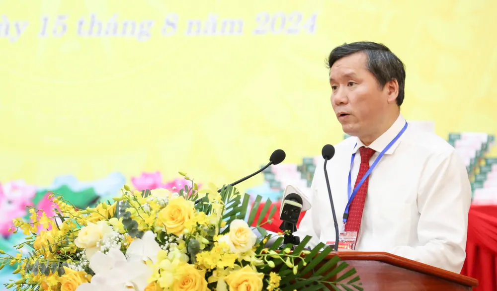 PGS-TS Lê Văn Lợi, Phó Giám đốc Học viện Chính trị Quốc gia Hồ Chí Minh. Ảnh: PHI HÙNG le-van-loi.jpg