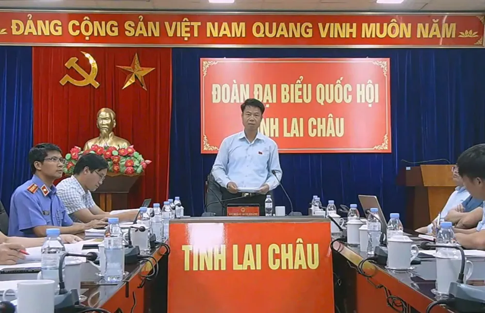 ĐB Hoàng Quốc Khánh (Đoàn ĐBQH tỉnh Lai Châu). Ảnh: QH sap-nhap-huyen-xa-giai-doan-2023-2025-tien-do-rat-cham-vi-sao-hoang-quoc-khanh.jpg
