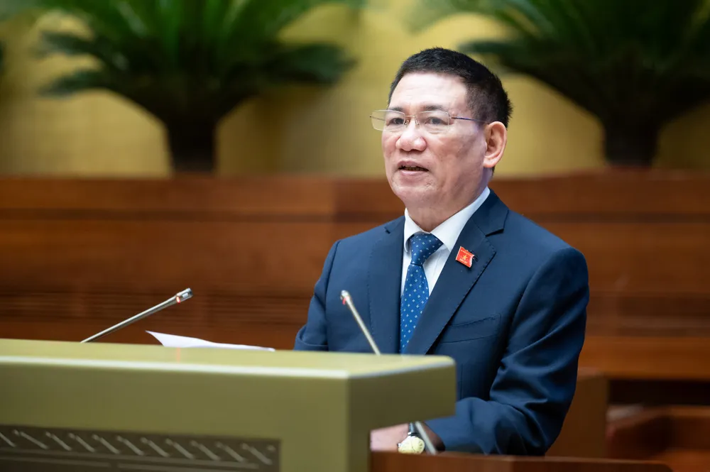 Bộ trưởng Bộ Tài chính Hồ Đức Phớc được bổ nhiệm làm phó Thủ tướng Chính phủ. Ảnh: QH Ông Hồ Đức Phớc được bổ nhiệm làm phó Thủ tướng Chính phủ