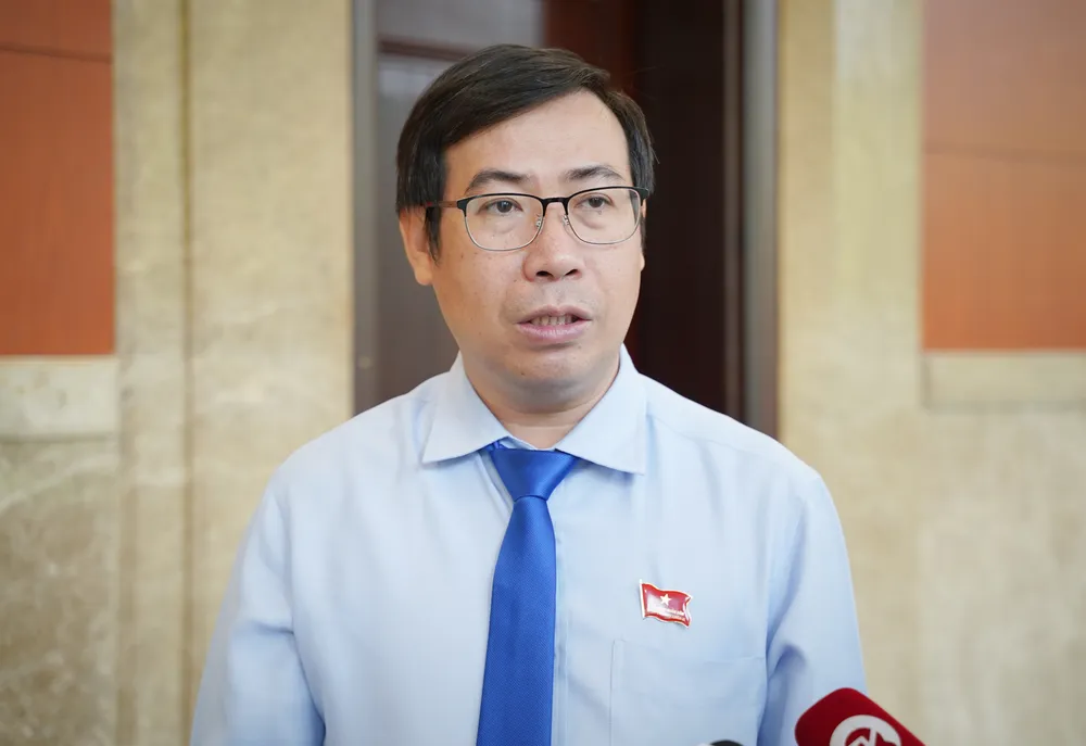 ĐB Lê Minh Đức, Phó Trưởng ban Pháp chế, HĐND TP.HCM. Ảnh: THUẬN VĂN dai-bieu-le-minh-duc.jpg