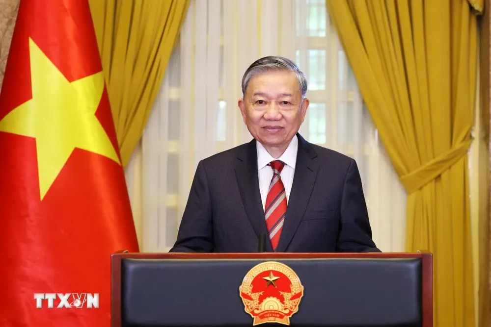 Tổng Bí thư, Chủ tịch nước Tô Lâm và Phu nhân cùng đoàn đại biểu cấp cao Việt Nam sẽ thăm Mông Cổ, Ireland và Pháp từ 30-9 đến ngày 7-10. Ảnh: TTXVN Tổng Bí thư, Chủ tịch nước Tô Lâm và Phu nhân sẽ thăm Mông Cổ, Ireland và Pháp