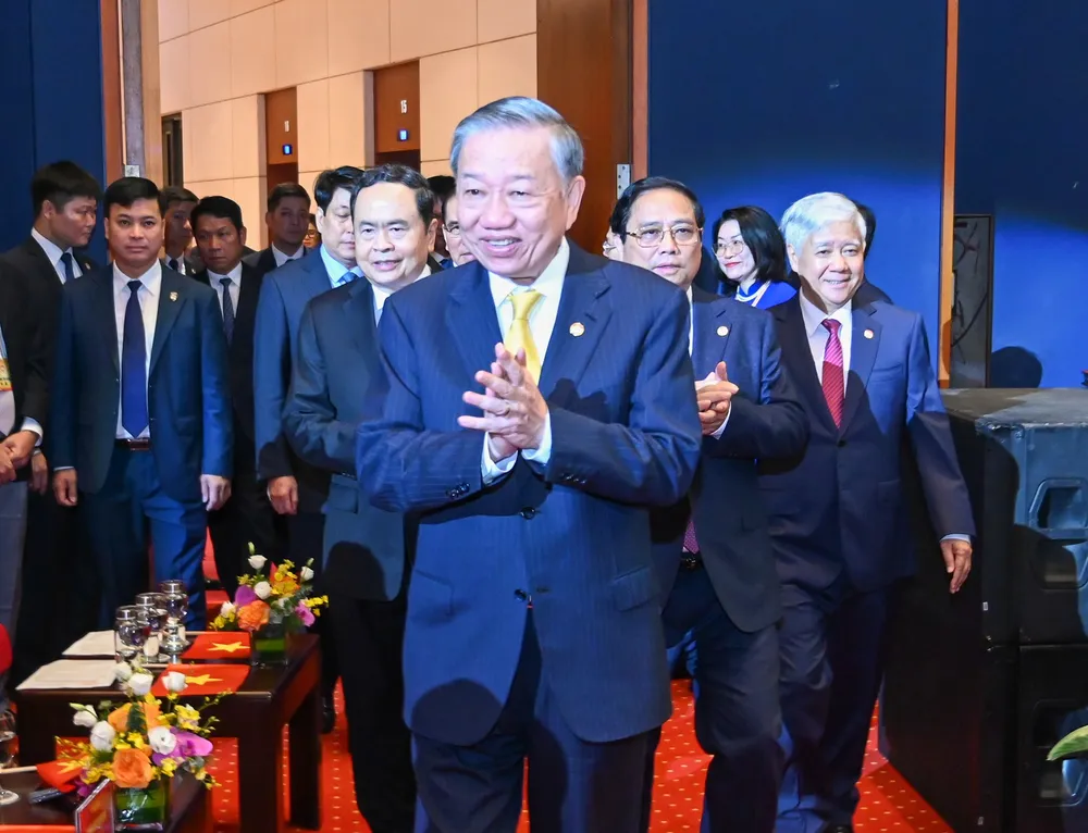 Chùm ảnh: Tổng Bí thư, Chủ tịch nước Tô Lâm cùng hơn 1.000 đại biểu dự Đại hội Mặt trận Tổ quốc Việt Nam