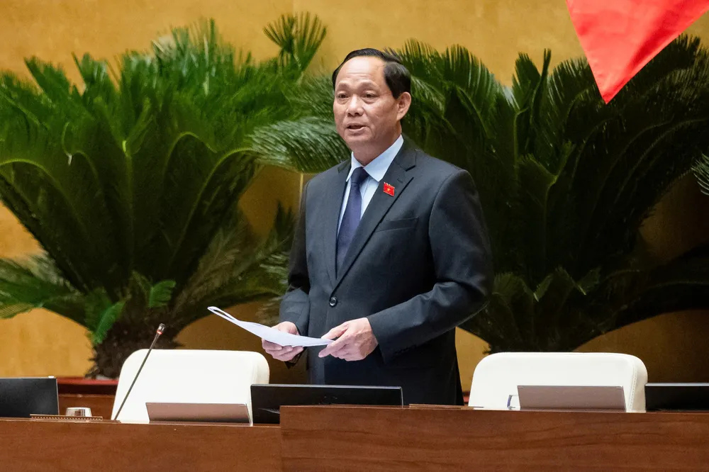 Chủ nhiệm Ủy ban Quốc phòng - An ninh Lê Tấn Tới. Ảnh: PHẠM THẮNG luat-phong-khong-nhan-dan-le-tan-toi.jpg
