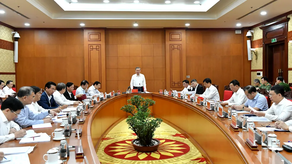 Tổng Bí thư chủ trì cuộc họp Thường trực Ban Chỉ đạo Trung ương về phòng, chống tham nhũng, lãng phí, tiêu cực