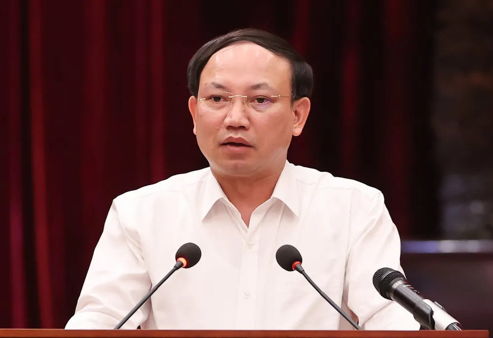 Ông Nguyễn Xuân Ký. Ảnh: VGP bo-chinh-tri-xem-xet-thi-hanh-ky-luat-voi-ong-bui-van-cuong-nguyen-xuan-ky-2.jpeg