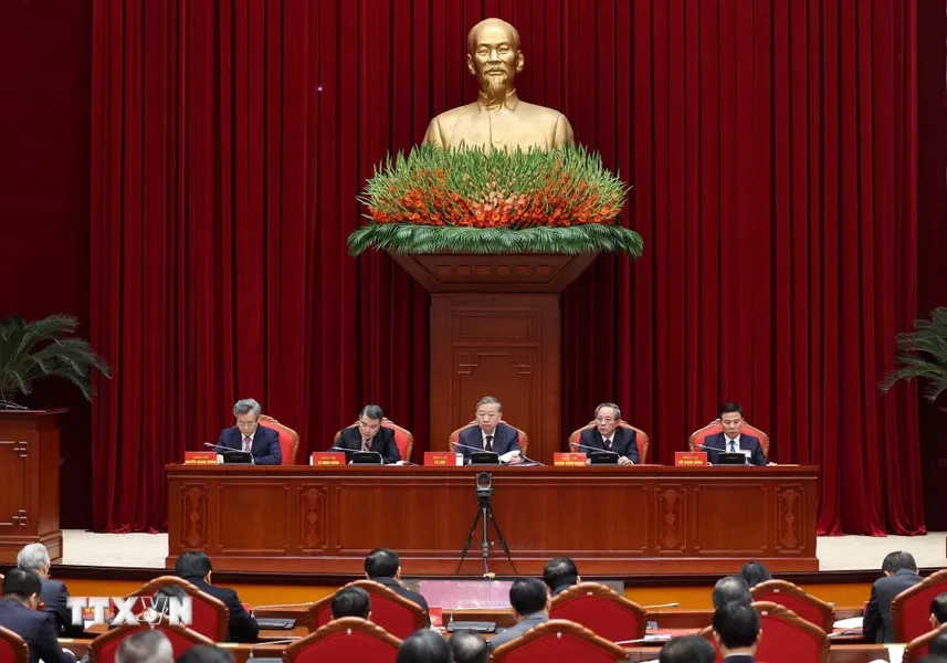 Tổng Bí thư Tô Lâm dự hội nghị toàn quốc tổng kết công tác tổ chức xây dựng Đảng năm 2024