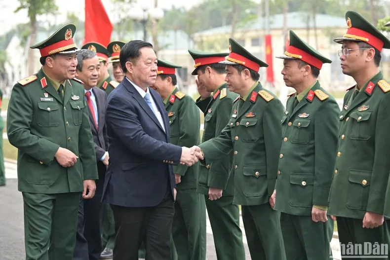 Đoàn công tác Ban Chỉ đạo 35 Trung ương thăm, làm việc với Bộ Tư lệnh 86