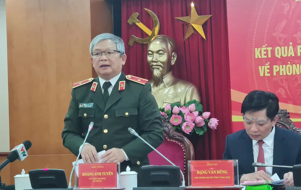 Thiếu tướng Hoàng Anh Tuyên: Bộ Công an phát hiện nhiều vụ án lớn như vụ Phúc Sơn, Thuận An...