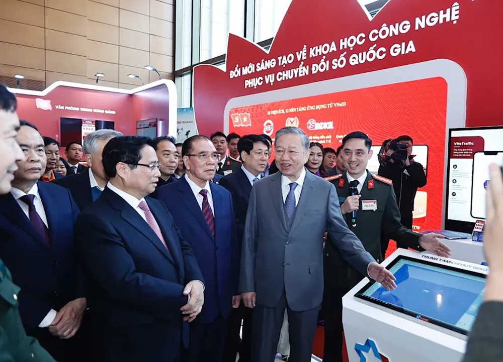 Tổng Bí thư: Phát triển khoa học, công nghệ, đổi mới sáng tạo là con đường sống còn