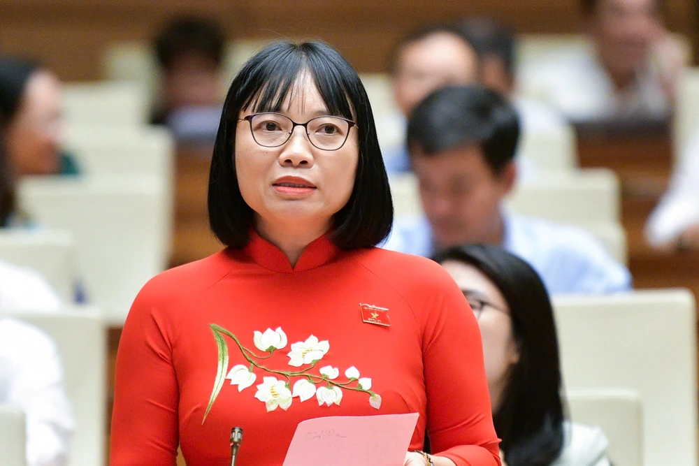 Đại biểu Quốc hội Nguyễn Thị Việt Nga. Ảnh: QH nguyen-thi-viet-nga.jpg