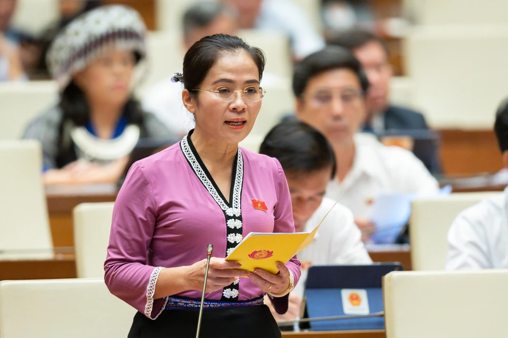 Bà Võ Thị Minh Sinh được chuẩn y giữ chức Phó Bí thư Tỉnh ủy Nghệ An. Ảnh: QH vo-thi-sinh-minh.jpg