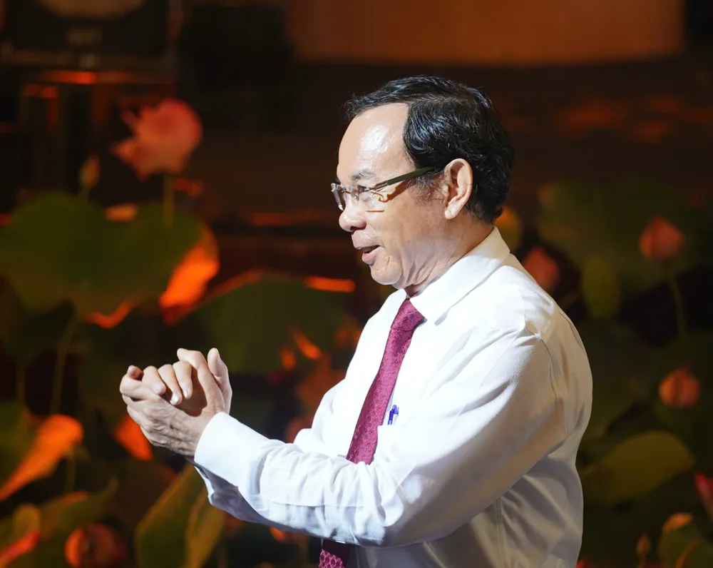 Bí thư Thành ủy TP.HCM Nguyễn Văn Nên. Ảnh: THUẬN VĂN Bi-thu-thanh-uy-tphcm-nguyen-van-nen-thuan-van.jpg