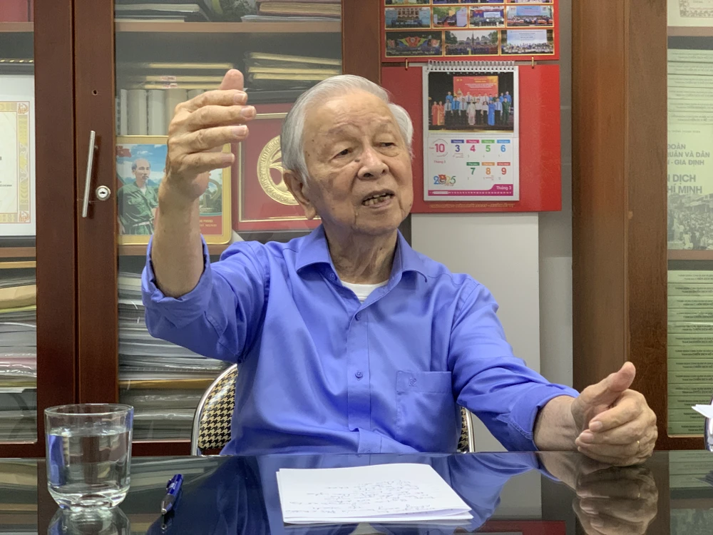 Ông Phạm Chánh Trực, nguyên Phó Bí thư Thường trực Thành ủy, nguyên Chủ tịch HĐND TP.HCM. Ảnh: THANH TUYỀN pham-chanh-truc.JPG