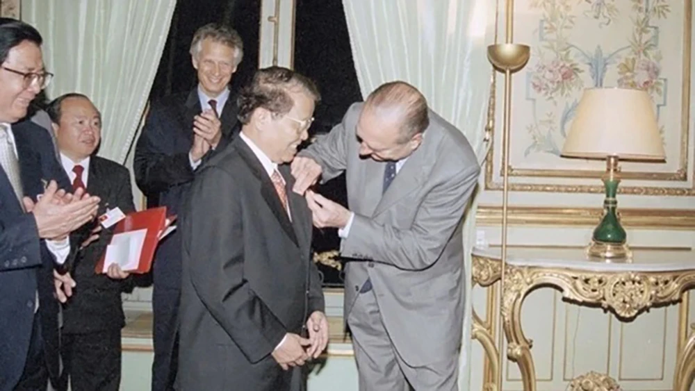 Nguyên Chủ tịch nước Trần Đức Lương - nhà lãnh đạo có nhiều đóng góp quan trọng