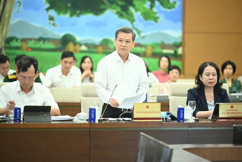 Chánh án Lê Minh Trí: Sẽ đi khảo sát tòa chuyên biệt ở Trung Quốc và sớm báo cáo Bộ Chính trị