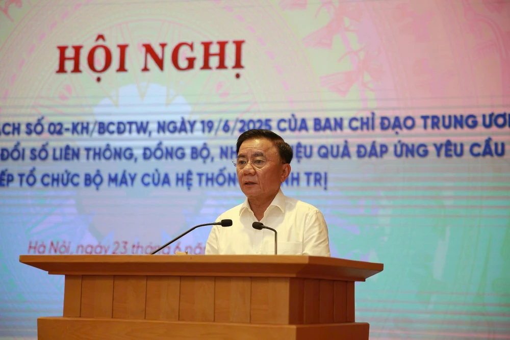 Thường trực Ban Bí thư: Tuyệt đối không được xin lùi tiến độ công bố danh mục thủ tục hành chính