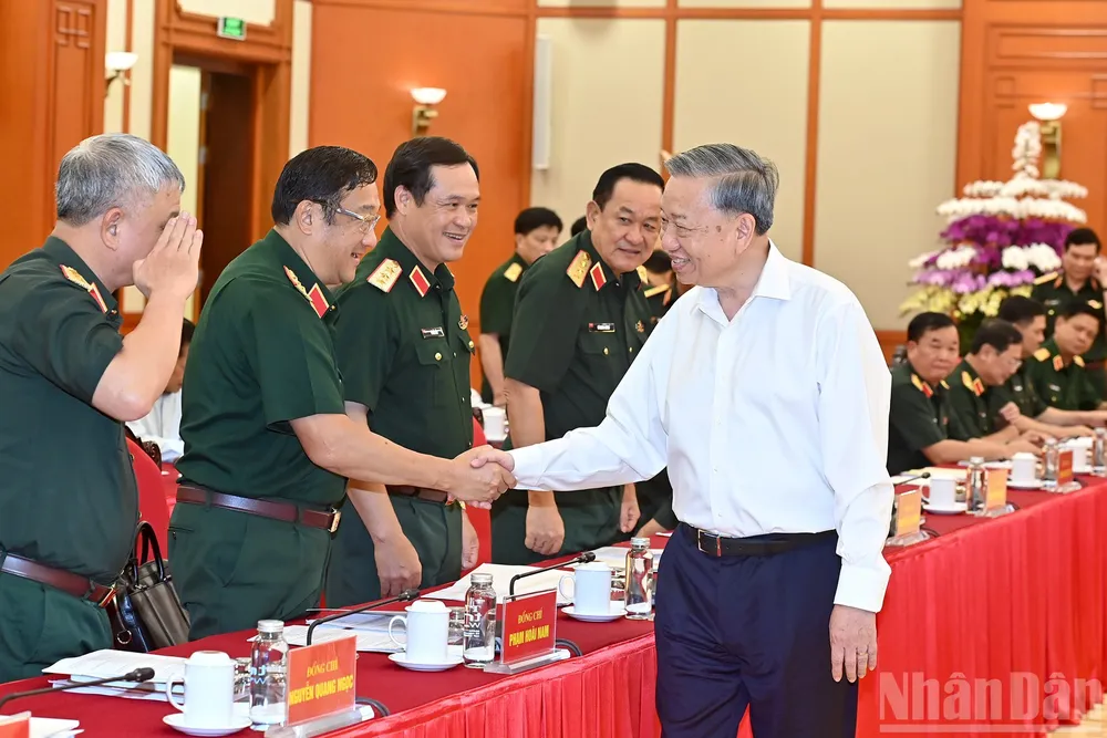 Tổng Bí thư Tô Lâm: Mãi mãi xứng danh bộ đội Cụ Hồ