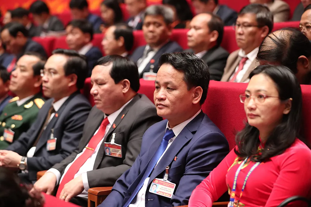Chùm ảnh: Các đại biểu tại phiên trù bị Đại hội XIII của Đảng ảnh 9